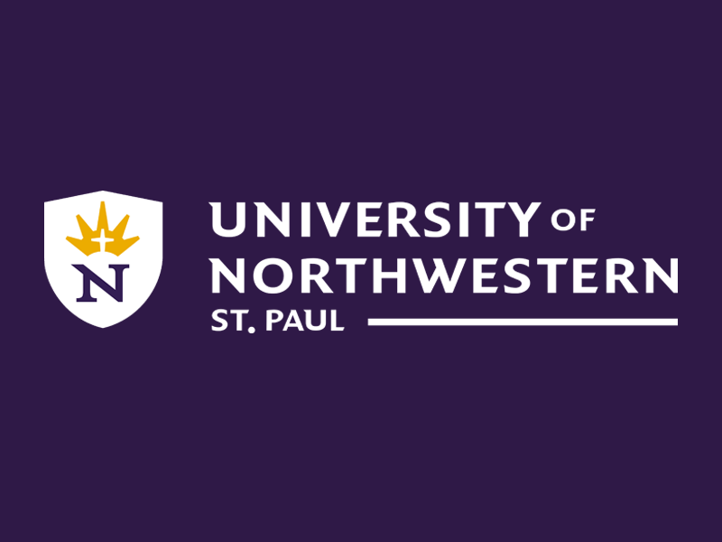 Logo for the University of Northwestern St. Paul, an MCode For Students campus partner